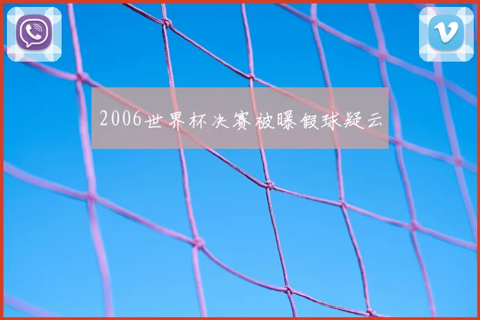 2006世界杯决赛被曝假球疑云
